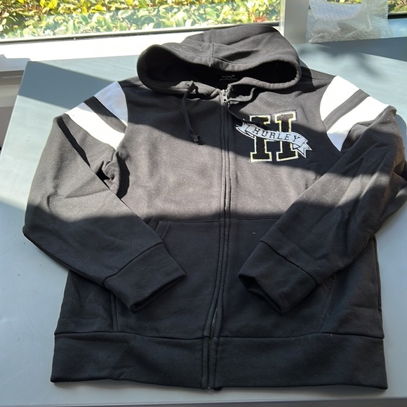 Hurley Letterman Zip-Up Hoodie Sweatshirt and Sweatpants - Picture 3 of 3